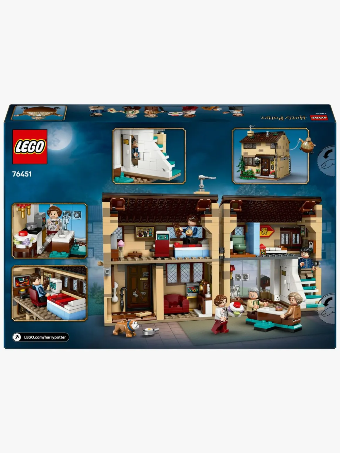 LEGO Harry Potter 76451 Ligustervænget: Tante Marges besøg