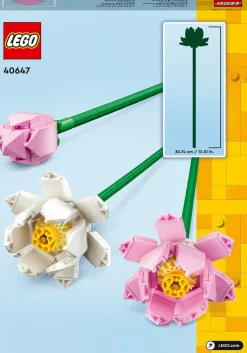 LEGO Iconic 40647 Lotusblomster