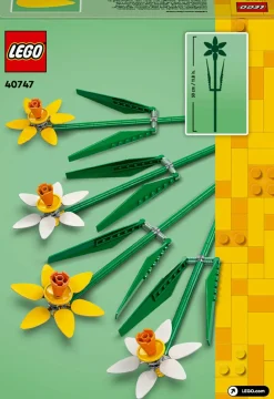 LEGO Iconic 40747 påskeliljer