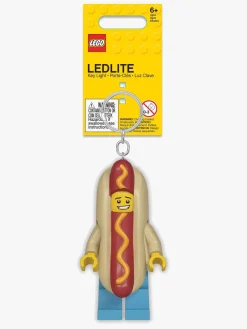 LEGO Iconic Hot Dog Man Nøglering med LED-lys