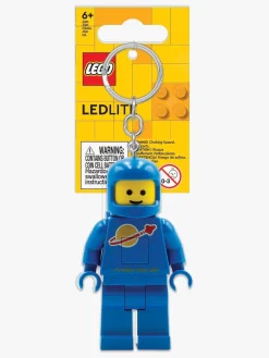 LEGO® Ikonisk Astronaut Nøglering med LED-lys, Blå