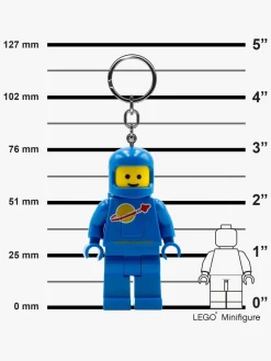 LEGO® Ikonisk Astronaut Nøglering med LED-lys, Blå