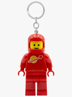 LEGO® Ikonisk Astronaut Nøglering med LED-lys, Rød