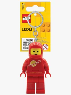 LEGO® Ikonisk Astronaut Nøglering med LED-lys, Rød