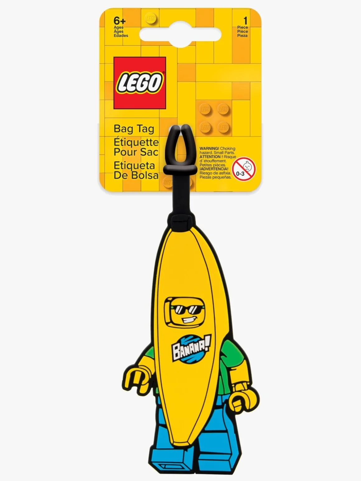 LEGO®  Ikonisk Bagage-tag Banan Dreng