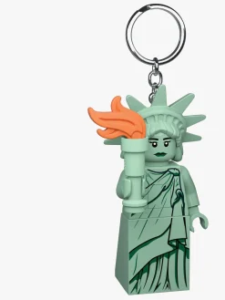 LEGO® Ikonisk Frihedsgudinde Nøglering med LED-lys