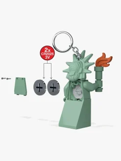 LEGO® Ikonisk Frihedsgudinde Nøglering med LED-lys