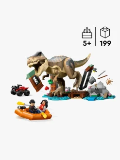 LEGO Jurassic World 76975 Bådflugt fra T. rex