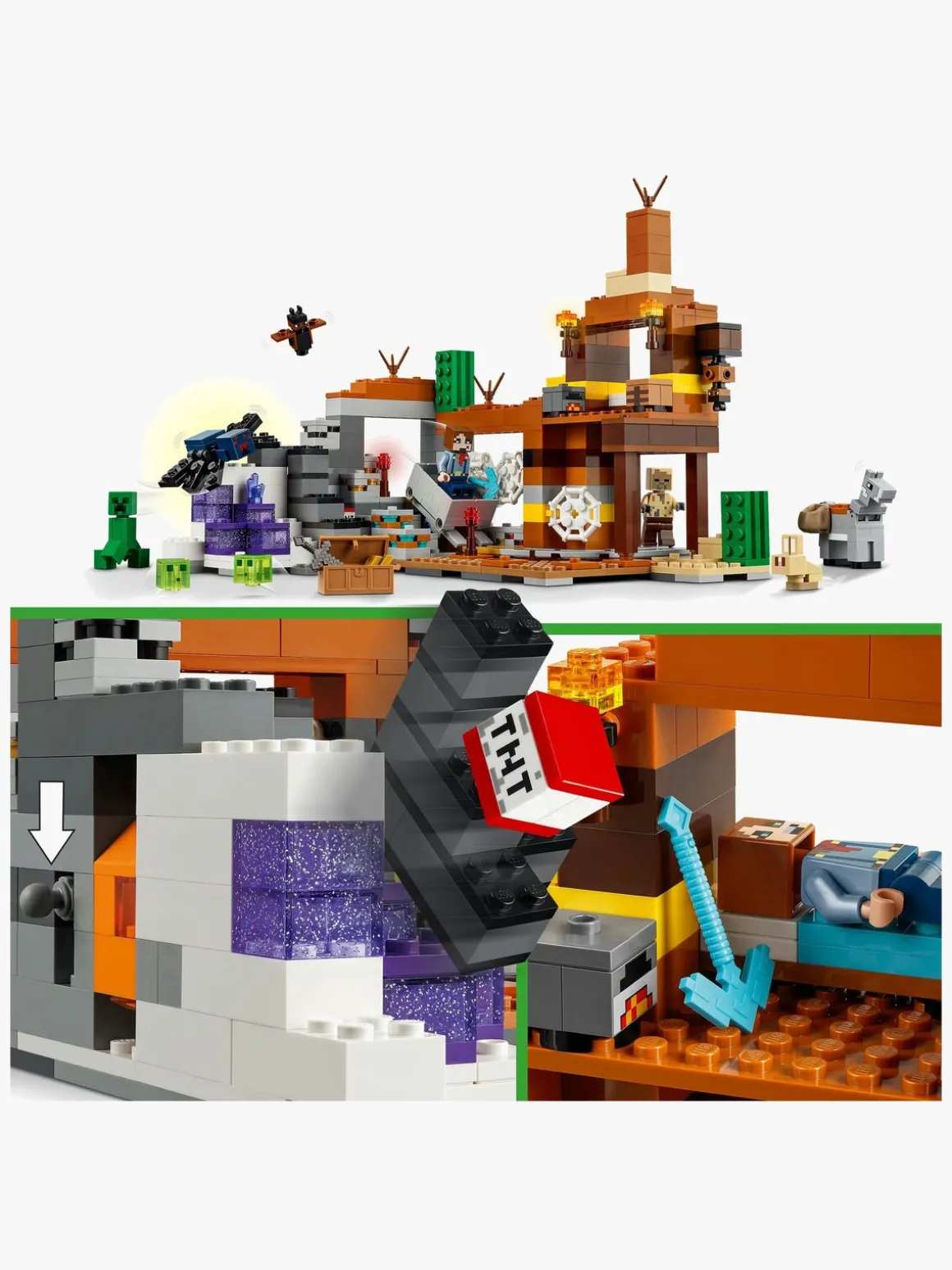 LEGO Minecraft 21263 Badlands-mineskakten