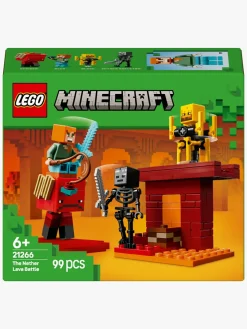 LEGO Minecraft 21266 Nether-lavakampen