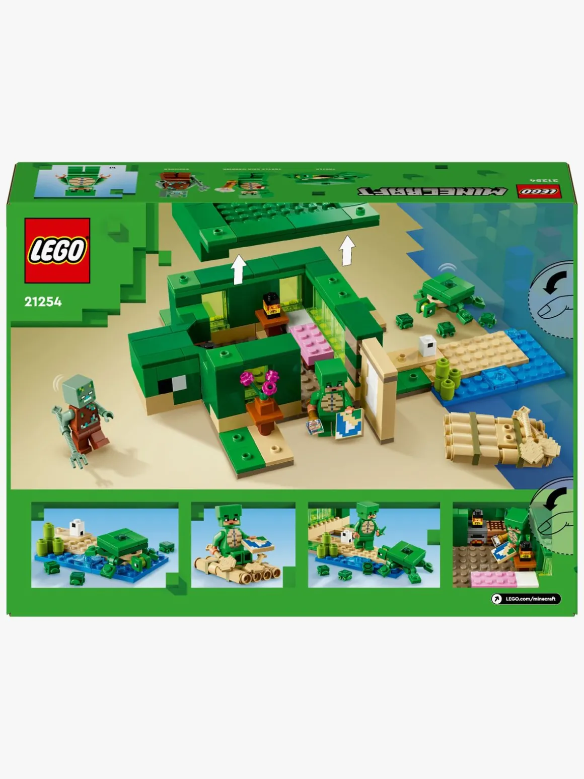LEGO Minecraft 21254 Skildpaddestrandhuset