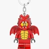 LEGO® Minifigure™ Dragedragt Dreng Nøglering med LED-lys