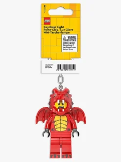 LEGO® Minifigure™ Dragedragt Dreng Nøglering med LED-lys