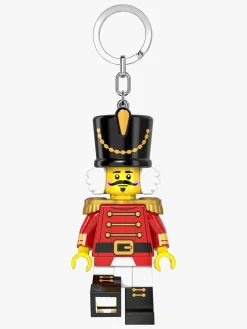 LEGO® Minifigure™ Nøddeknækker Nøglering med LED-lys