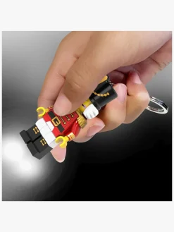 LEGO® Minifigure™ Nøddeknækker Nøglering med LED-lys