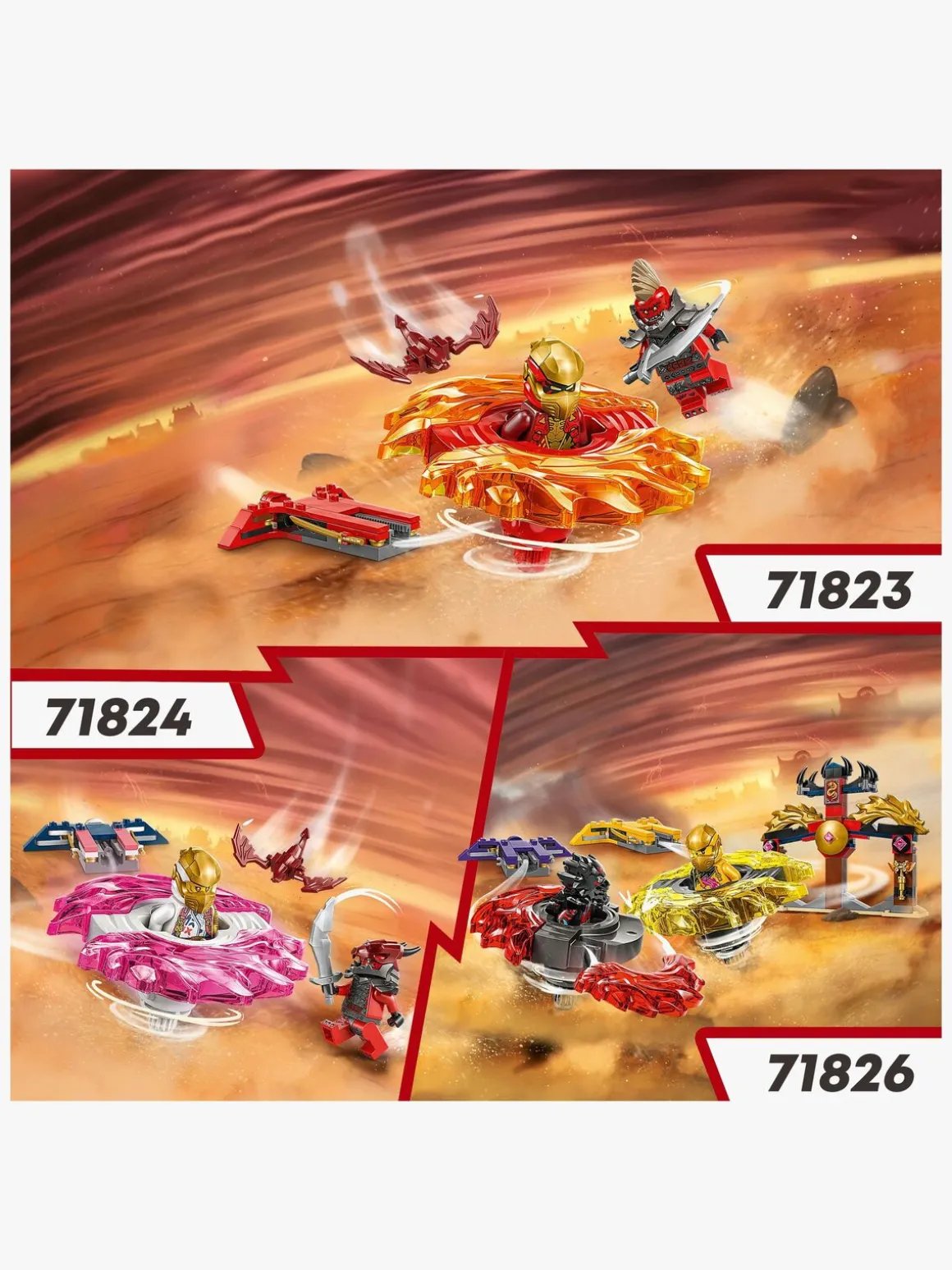 LEGO Ninjago 71823 Kais drage-Spinjitzu-spinner