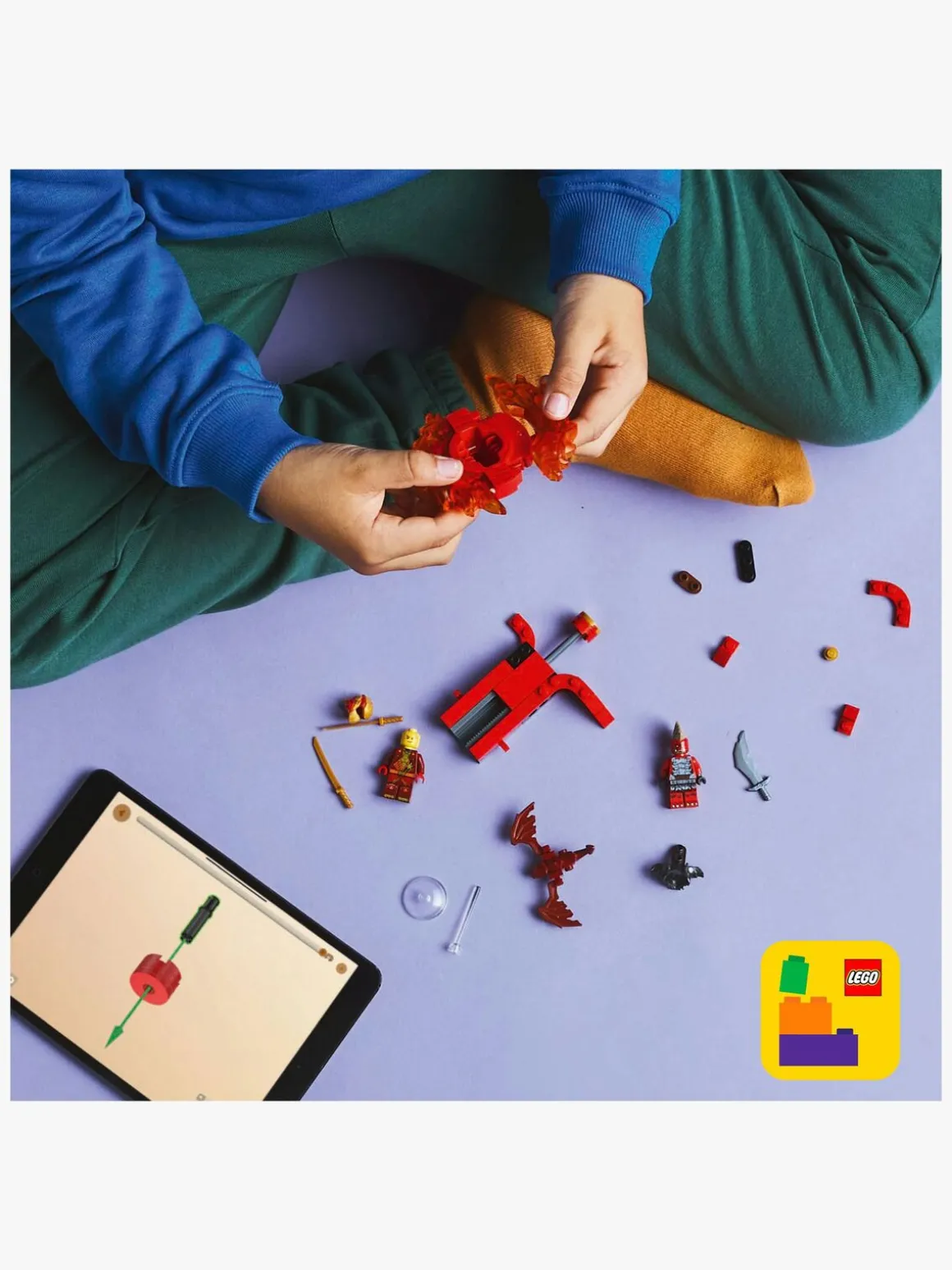 LEGO Ninjago 71823 Kais drage-Spinjitzu-spinner