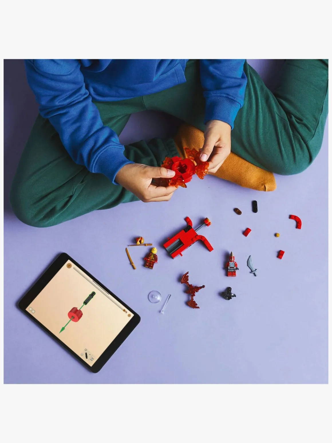 LEGO Ninjago 71823 Kais drage-Spinjitzu-spinner