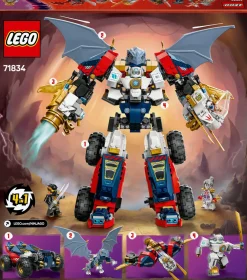LEGO Ninjago 71834 Zanes ultrakombirobot