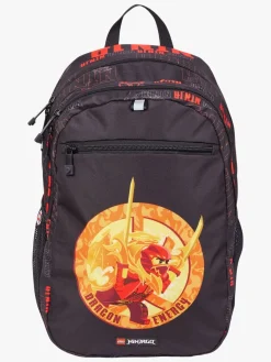 LEGO® NINJAGO® Dragon Energy  Forlængbar Rygsæk 18L, Sort