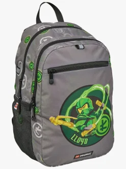 LEGO® NINJAGO® Elemental Master of Energy  Forlængbar Rygsæk 18L, Grå/Grøn