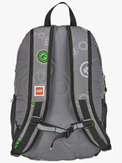 LEGO® NINJAGO® Elemental Master of Energy  Forlængbar Rygsæk 18L, Grå/Grøn