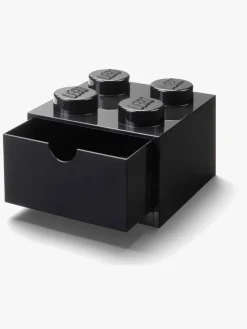 Lego Opbevaringsboks med Skuffe 4, Sort