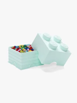 LEGO Opbevaringskasse 4, Design Collection, Turkis