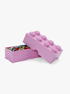 LEGO Opbevaringskasse 8, Design Collection, Pink