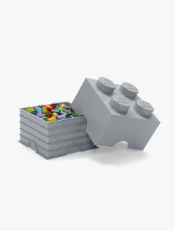 LEGO Opbevaringskasse 4, Design Collection, Grey
