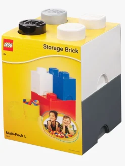 LEGO Opbevaringskasse 4, White/Grey/Black