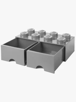 LEGO Opbevaringsklods 8, Grå