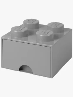 LEGO Opbevaringsklods 4, Grå