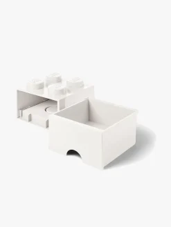 LEGO Opbevaringsklods 4, Hvid