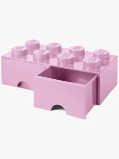 LEGO Opbevaringsklods 8, Lyserød