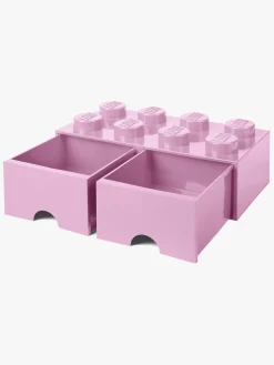 LEGO Opbevaringsklods 8, Lyserød