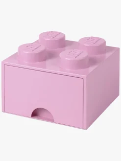 LEGO Opbevaringsklods 4, Lyserød