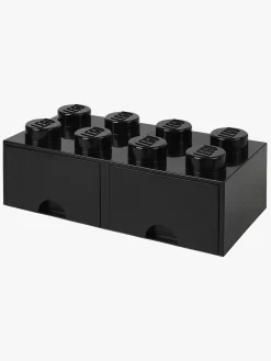 LEGO Opbevaringsklods 8, Sort
