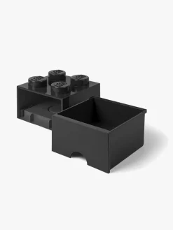 LEGO Opbevaringsklods 4, Sort