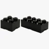 LEGO Opbevaringspakke Lille/Stor, Sort