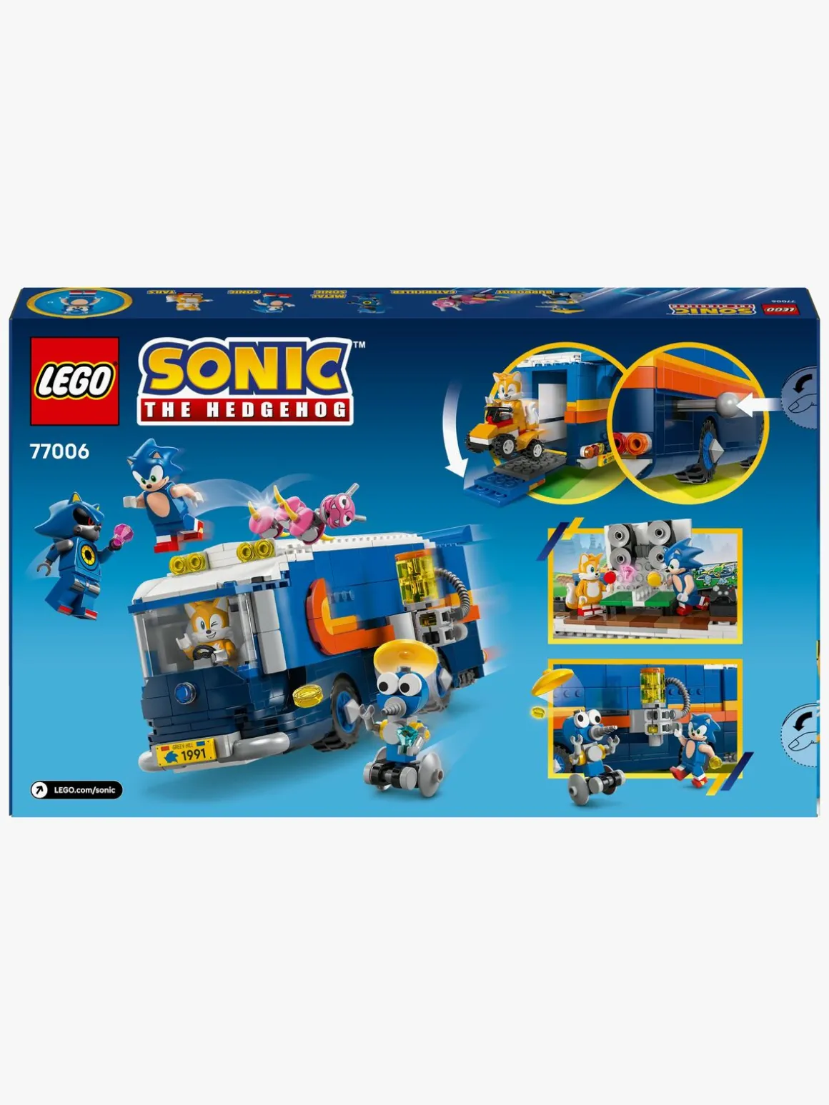 LEGO Sonic 77006 Team Sonics kommandovogn
