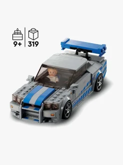LEGO Speed Champions 76917 2 Fast 2 Furious Nissan Skyline GT-R R34