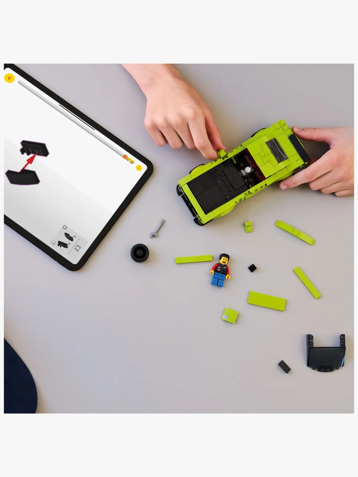 LEGO Speed Champions 77237 Dodge Challenger SRT Hellcat-sportsvogn