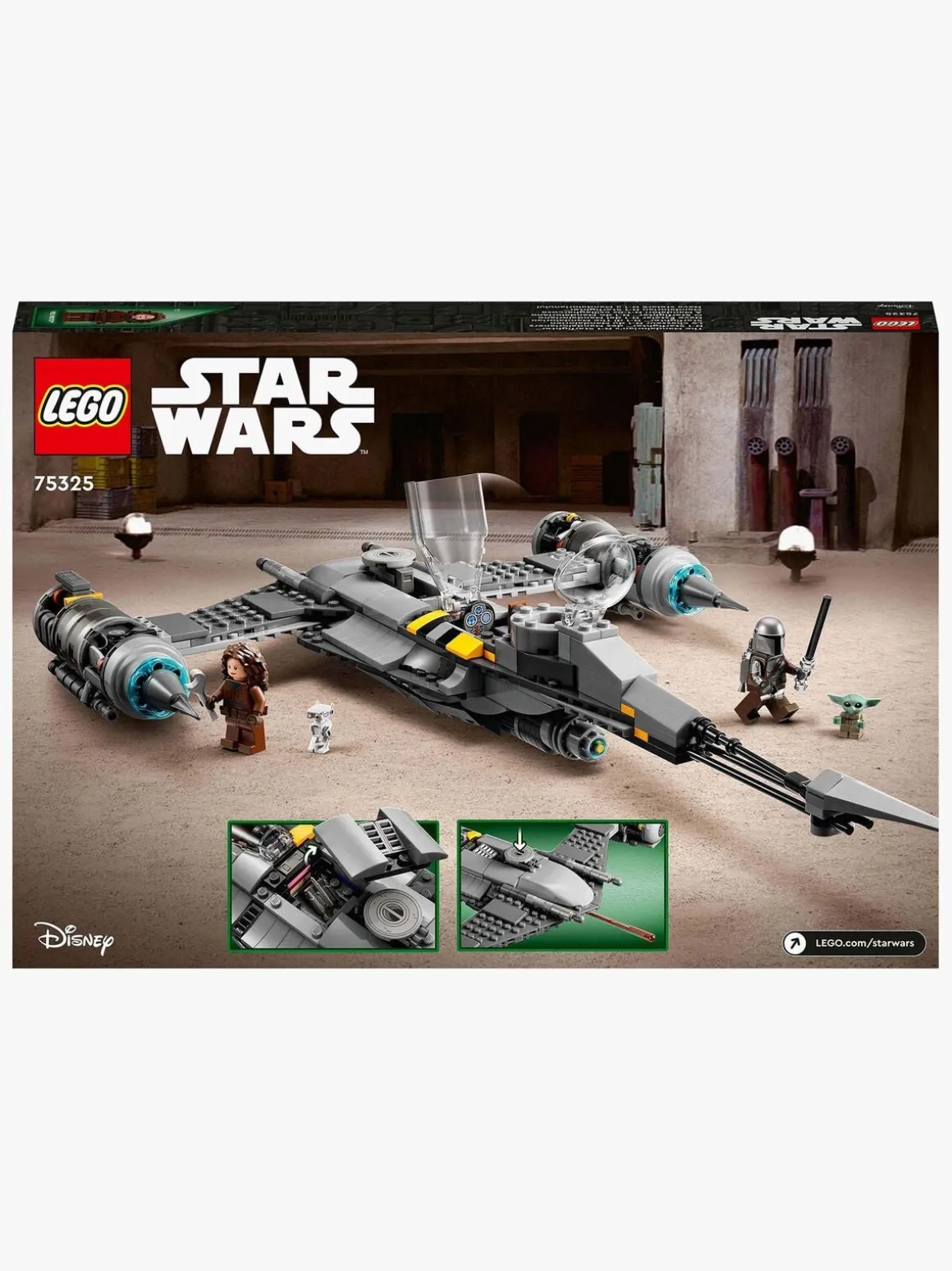 LEGO Star Wars 75325 The Mandalorian’s N-1 Starfighter