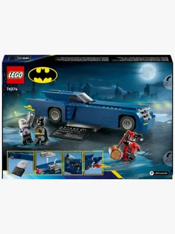 LEGO Super Heroes 76274 Batman og Batmobile mod Harley Quinn og Mr. Freeze