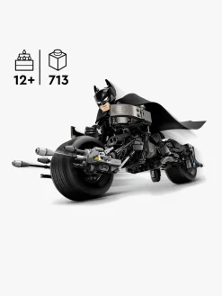 LEGO Super Heroes 76273 Byg selv-figur af Batman og Batpod-motorcyklen