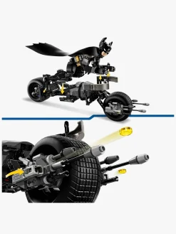 LEGO Super Heroes 76273 Byg selv-figur af Batman og Batpod-motorcyklen