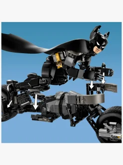 LEGO Super Heroes 76273 Byg selv-figur af Batman og Batpod-motorcyklen