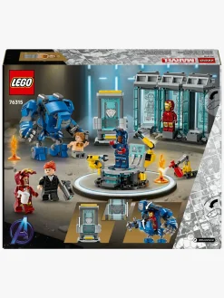 LEGO Super Heroes 76315 Iron Mans laboratorium: Dragtgalleriet