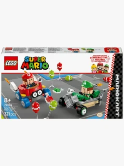 LEGO Super Mario 72034 Mario Kart – Baby Mario mod Baby Luigi
